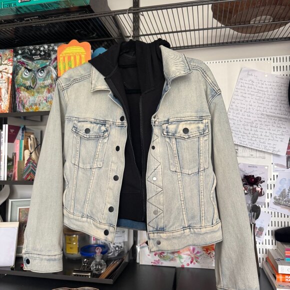 Athleta Double Time Denim Jacket - Picture 3 of 3